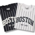REMERA RELAXED FIT RAYADA "BOSTON"