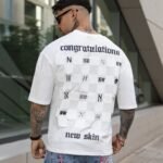 REMERA BOXY "CONGRATULATION"