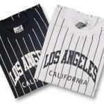 REMERA RAYADA RELAXED FIT "LOS ANGELES"