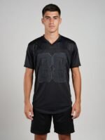 REMERA NBA BORDADO C/ APLIQUE NEGRO